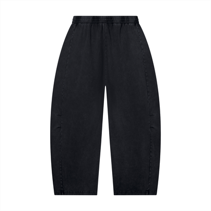 H.I.R. Mineral Wash Barrel Leg Pants