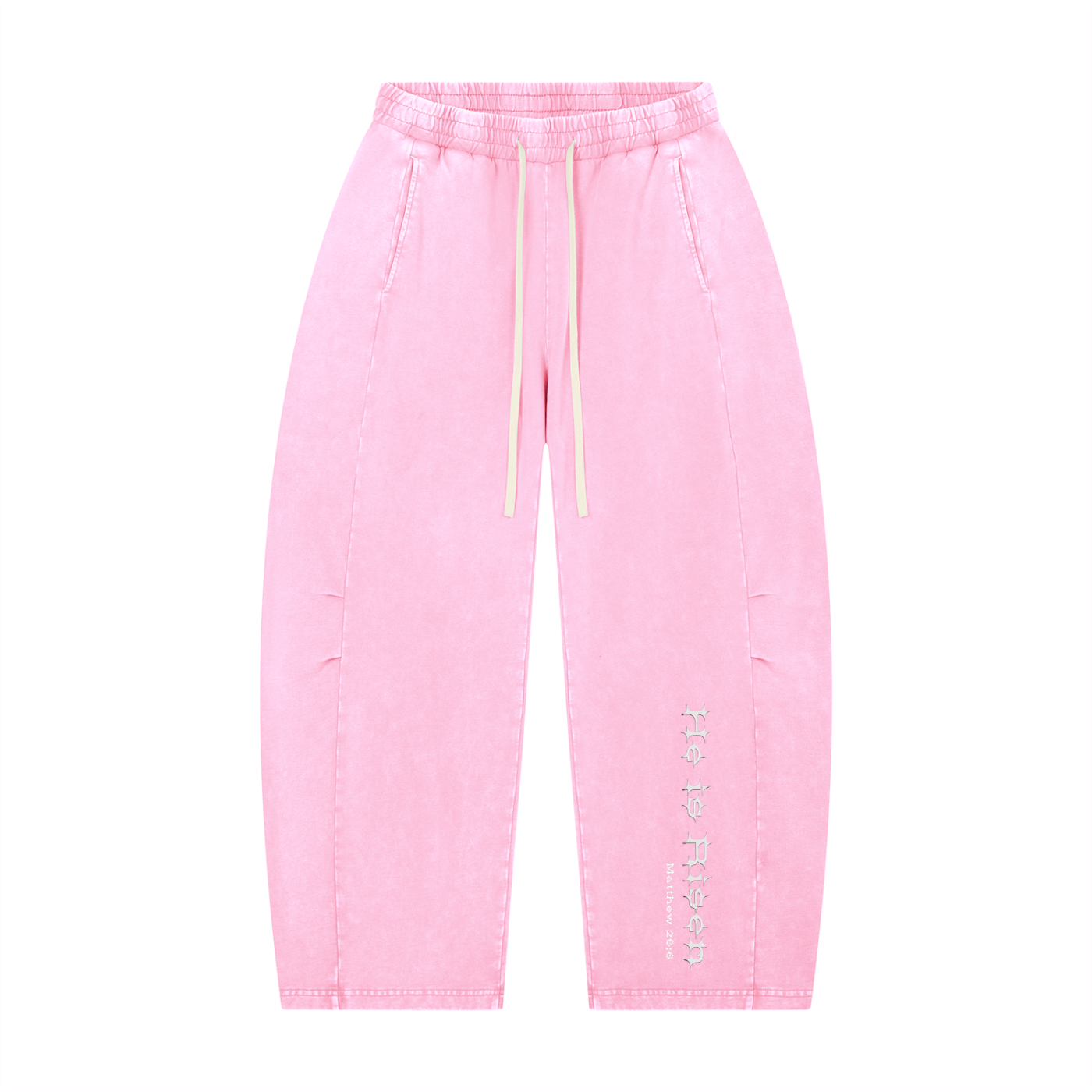 H.I.R. Mineral Wash Barrel Leg Pants