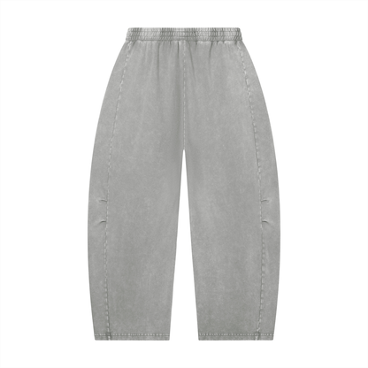 H.I.R. Mineral Wash Barrel Leg Pants