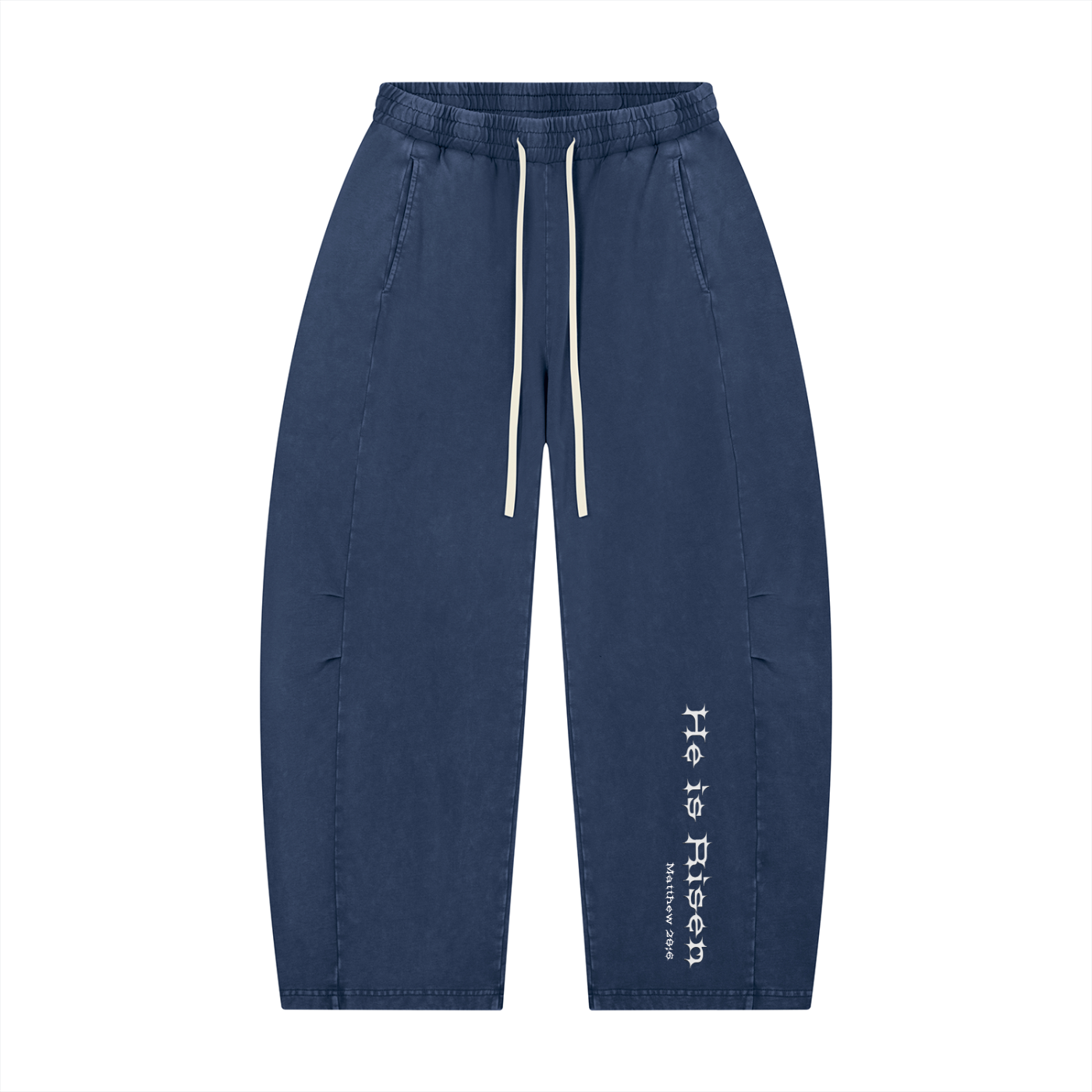 H.I.R. Mineral Wash Barrel Leg Pants